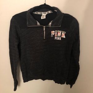 VS PINK half zip